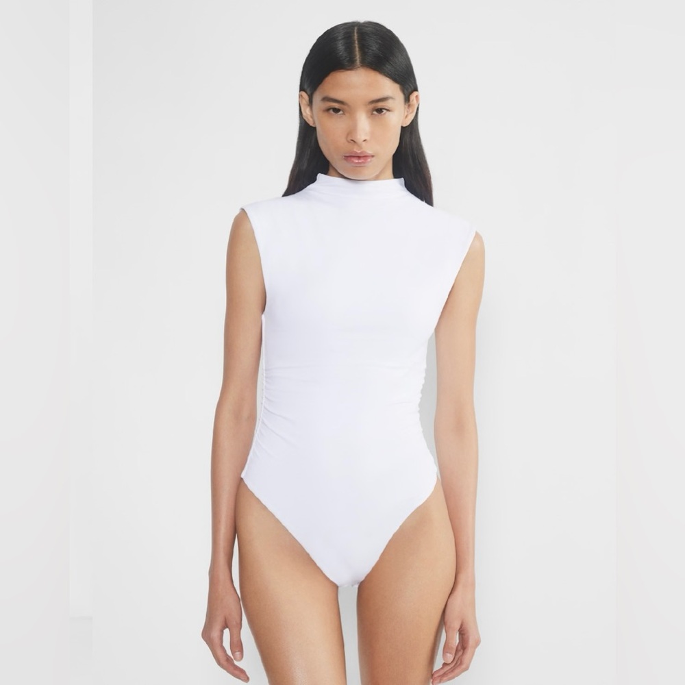 Aritzia Original Contour Fortify Bodysuit: Bright White